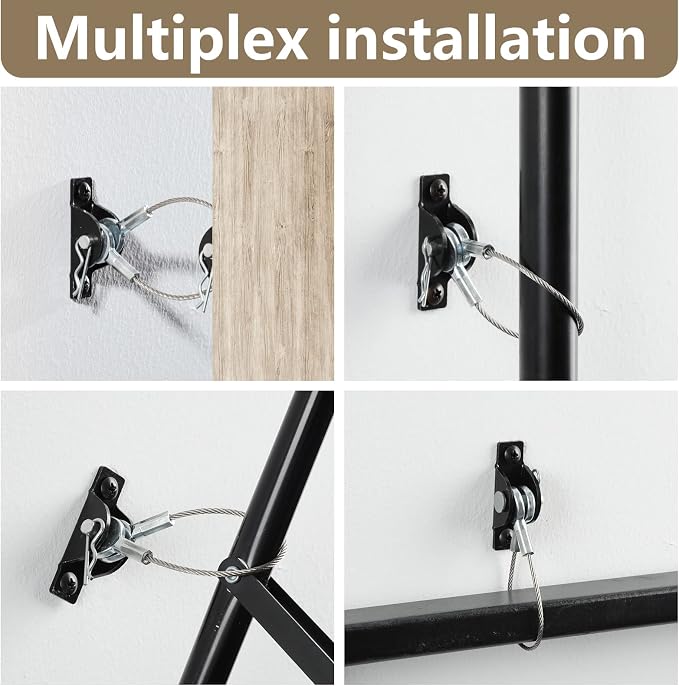 Furniture Anchors Anti-Tip Kit- Furniture Straps - Image 8