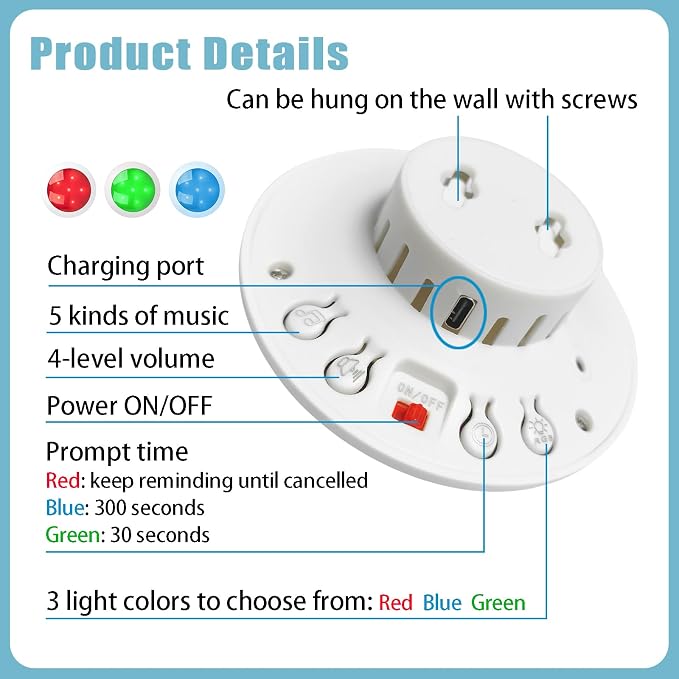 Remote Emergency Strobe Siren Alarm System Waterproof Panic Button - Image 5