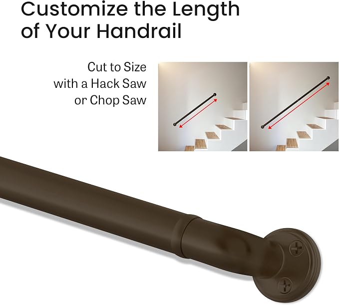 Meranti Aluminum Handrail for Stairs - Image 7