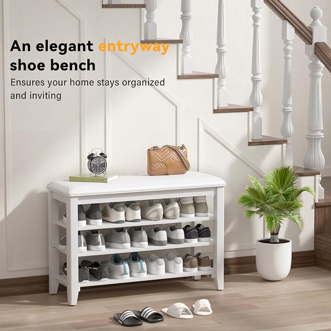 Entryway Shoe Storage Bench - Image 7