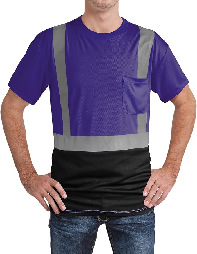 High Visibility Shirts Quick Dry Safety T Shirts - Image 7