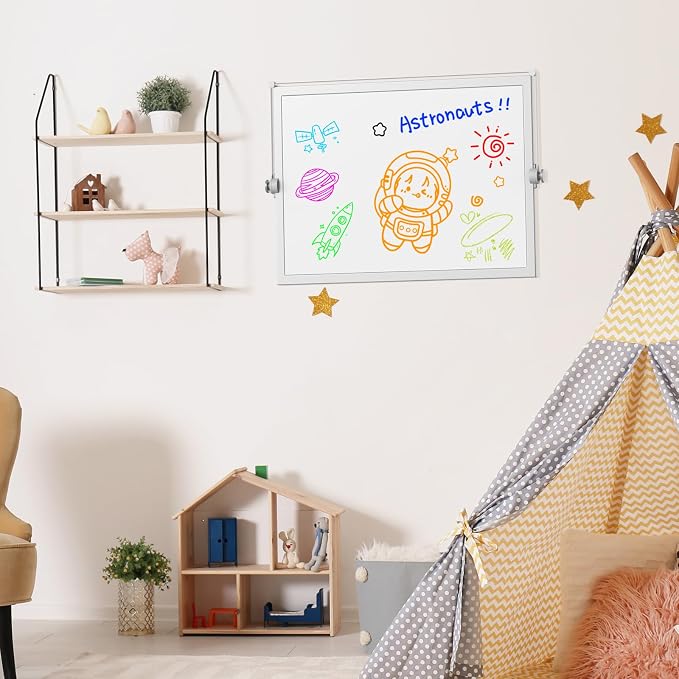 Weekly Dry Erase White Board, 16X12IN Magnetic Desktop Whiteboard Calendar - Image 6