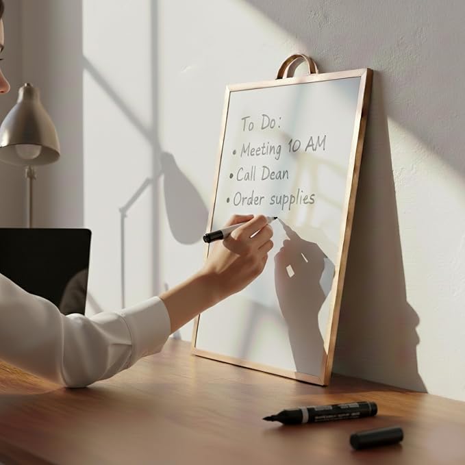 Small Whiteboard 12 x 16 Inch Magnetic Dry Erase Board - Image 9