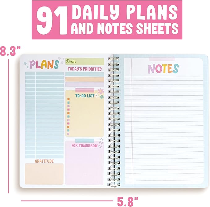 Undated Daily Planner Notebook - Image 5