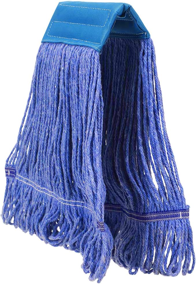 Yocada Looped-End String Wet Mop Head Refill Replacement Heavy Duty Cotton by Yocada