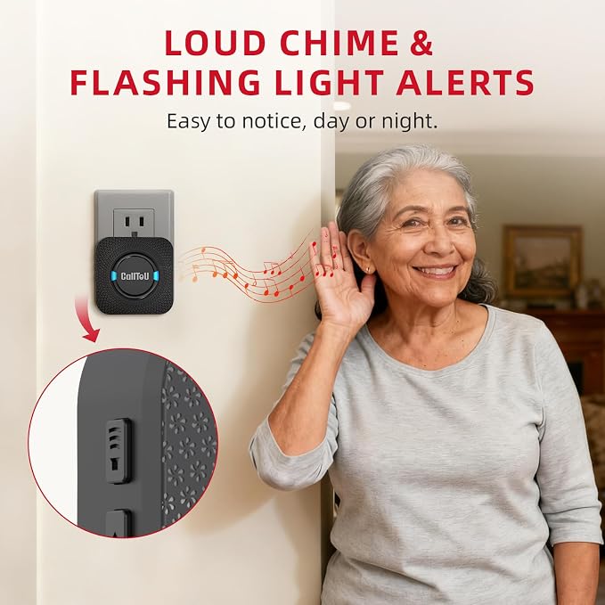 CallToU Wireless Caregiver Call Button Elderly Monitoring Alert Systems - Image 6