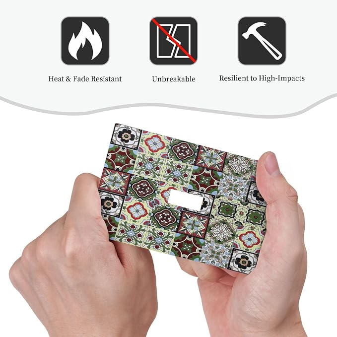 Decorative Light Switch Cover Talavera Tile Decal 1 Gang Single Toggle Device - Image 6