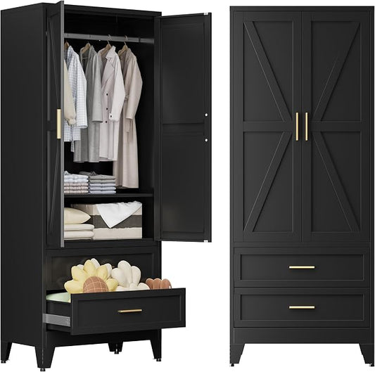COFaR Metal Wardrobe Cabinet by COFAR