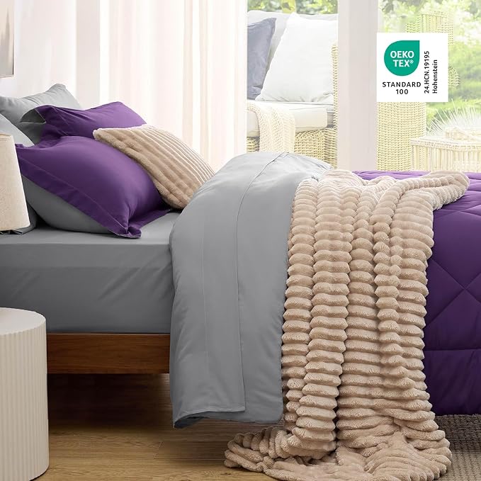 Bedsure King Size Comforter Set - Image 4