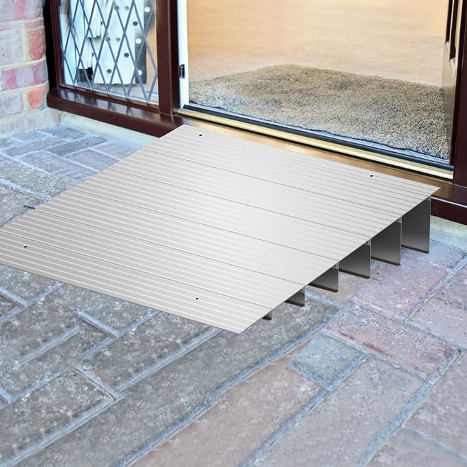 Door Threshold Ramp 6" Rise Door Ramp Aluminum Entry Ramp or Doorways Rated 800 - Image 7