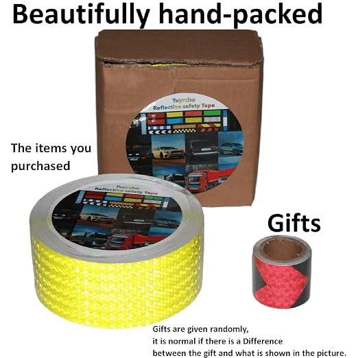 Fluorescent Yellow Reflective Tape Outdoor Waterproof 3 inch, High Visibility - Image 4