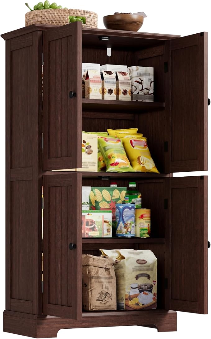 ChooChoo Bathroom Floor Cabinet, Farmhouse Bathroom Storage Cabinet - Image 7