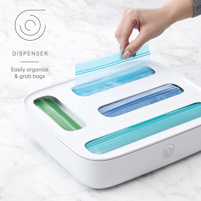 StoraBag Drawer Food Bags Dispenser, Plastic Sandwich Bag Organizer - Image 2