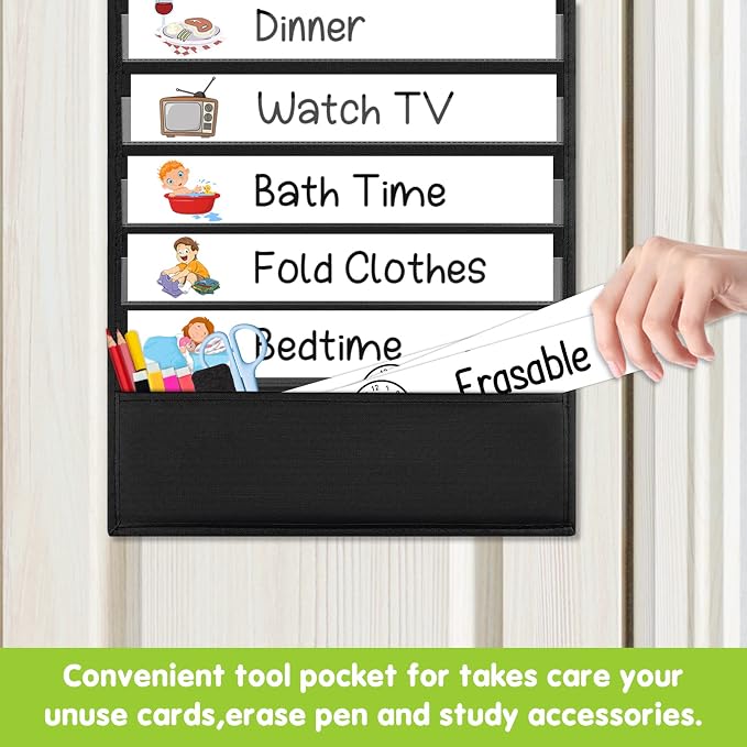 EAMAY Daily Schedule Pocket Charts, Teacher Schedule Chart - Image 7