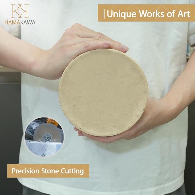 Natural Marble Round Jewelry Tray 5.5 inch, Earrings and Soap, Ideal Gift - Image 8