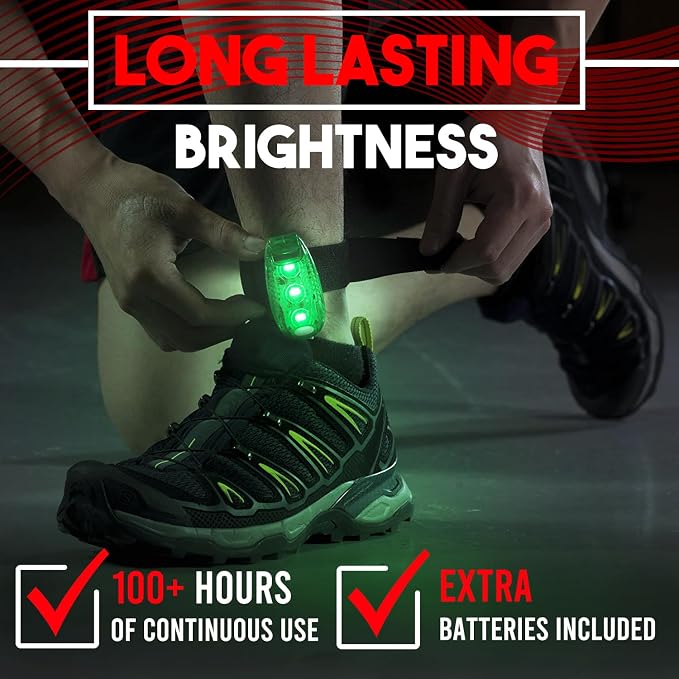 4 Pack LED Safety Light, Clip on Reflective Gear Lights - Image 9