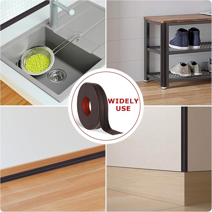 Flexible Wall Corner Protector Moulding Trim Peel and Stick Wall Corner Guards - Image 5