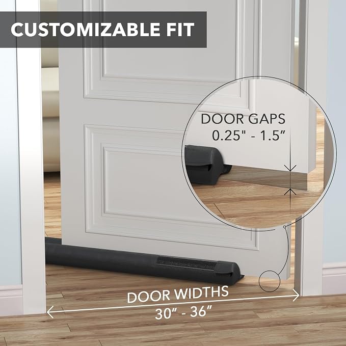 Everlasting Comfort 2 Sided Under Door Draft Stopper - Image 4