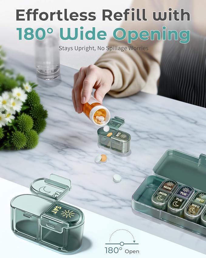      , Am & Pm Pill Organizer 7 - Image 6