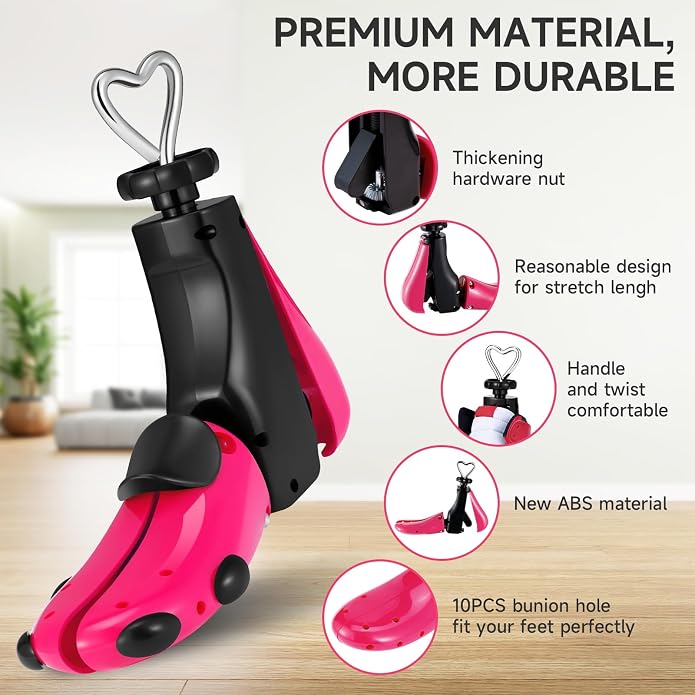 Shoe Stretcher Men, Women Leather Boot Stretcher - Image 2