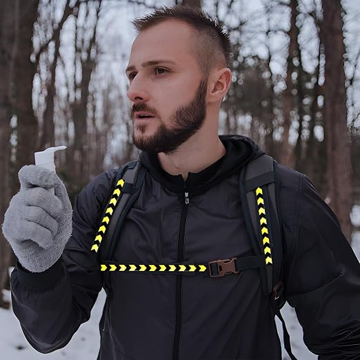 Reflective Tape Outdoor Waterproof 1 inch X 166 feet, High Visibility Hazard - Image 9
