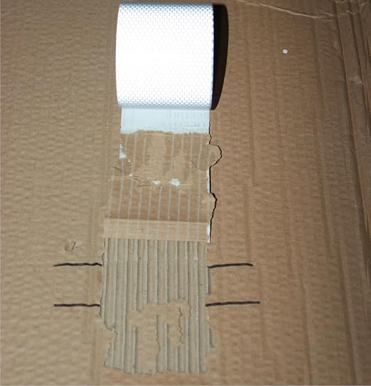 Industrial Reflective Tape Silver Outdoor Waterproof 3 inch, High Visibility - Image 2