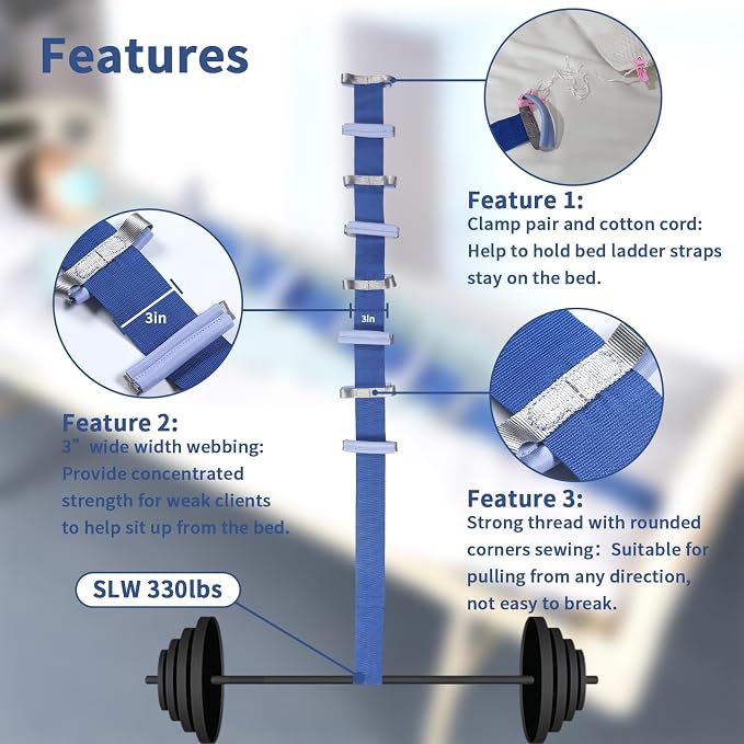 Bed Ladder Assist, Pull Up Assist Ladder - Image 4