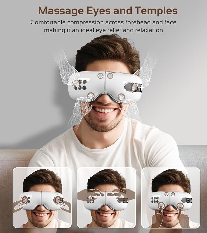 Eye Massager with Heat and Cooling - Image 3