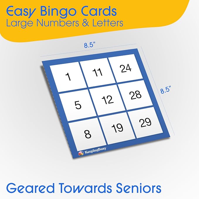 Keeping Busy Bingo Dementia Activities - Image 2