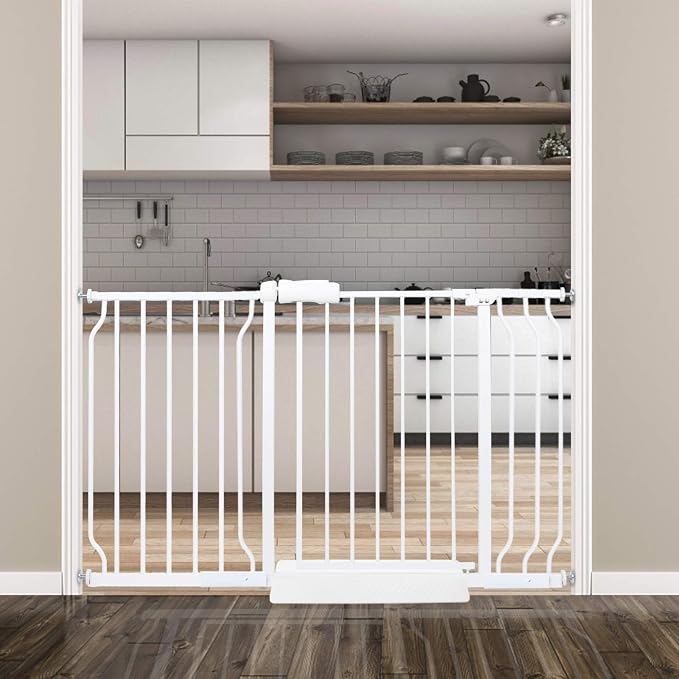 HOOEN Extra Wide Baby Gates 48-53 Inch Indoor Child Gate by HOOOEN