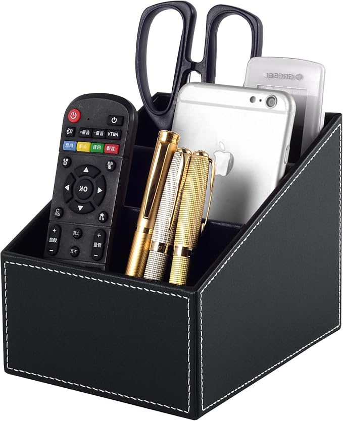 Fashionable PU Leather TV Remote Control Holder - Image 2
