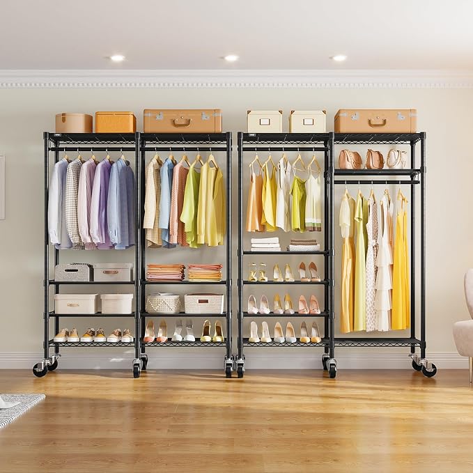 VIPEK R4 Garment Racks Heavy Duty Clothes Rack -620lb Capacity Metal Frame - Image 3