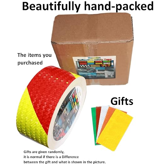 Reflective Tape Outdoor Waterproof 3 inch X 166 feet, High Visibility Hazard - Image 4