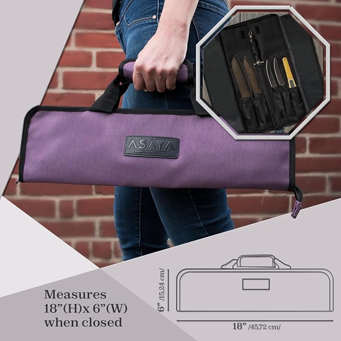 Asaya Chef Knife Roll Bag - Image 3