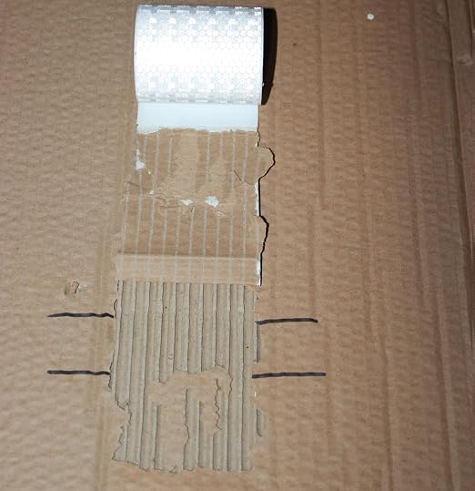 White Reflective Tape Outdoor Waterproof 3 inch, High Visibility Hazard - Image 2