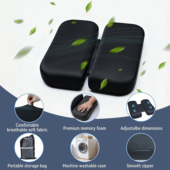 Adjustable Seat Cushion, Memory Foam Office Chair Cushion, Car Seat Cushion - Image 2
