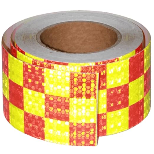 Reflective Tape Outdoor Waterproof 3 inch X 66 feet, High Visibility Hazard by tuyrchu