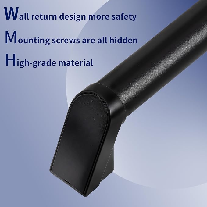 11FT Modern Aluminum Handrail Set - Image 5