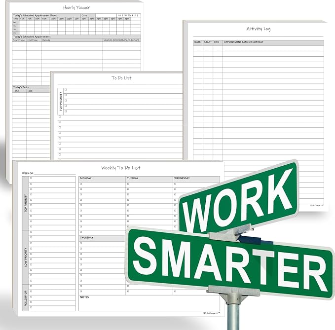 TO DO List Notepads Planner Pads. ToDo Checklist w/Priority & Note Sections. - Field & Grace