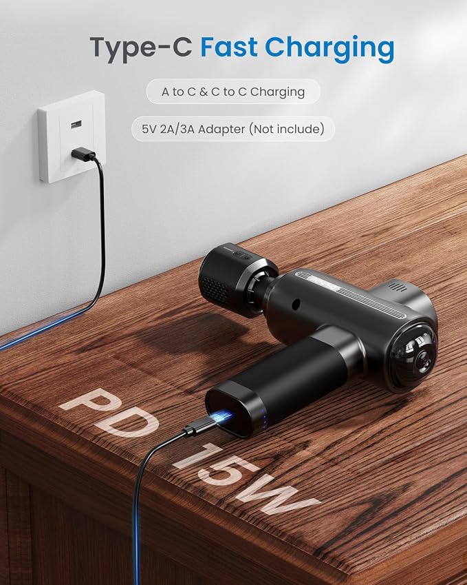 RENPHO Massage Gun Deep Tissue, Back Massager Therapy - Image 6