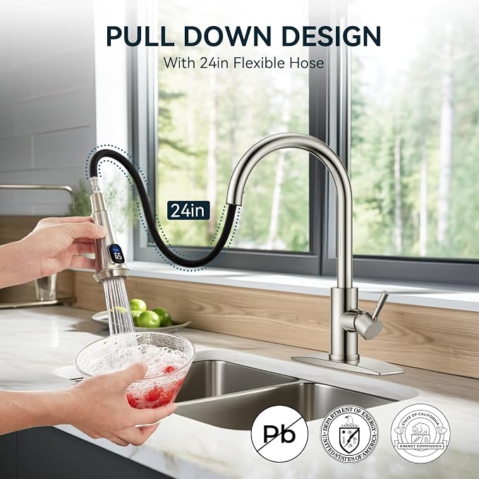 FORIOUS LED Kitchen Faucet - Image 4