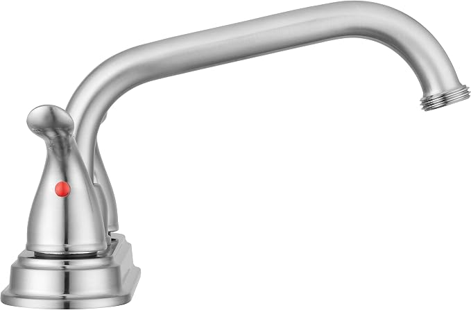 Pacific Bay Treviso Utility Laundry Sink Faucet, Threaded Brass Spout Hose End - Image 6