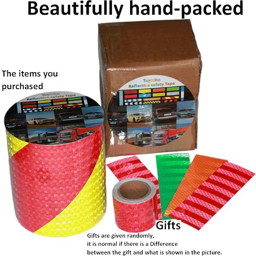 Reflective Tape Outdoor Waterproof 8 inch X 66 feet, High Visibility Hazard - Image 4