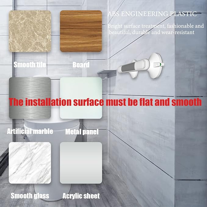 Shower Handles for Elderly Suction, 2 Pack Grab Bars for Bathtubs and Showers - Image 8