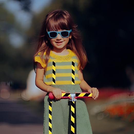 Yellow Black Reflective Tape 2 inch X 66 feet, Outdoor Waterproof Hazard - Image 6