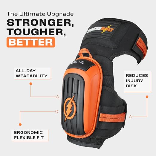 Thunderbolt Knee Pads for Men Construction Knee Pads for Work for Men and Women - Image 3