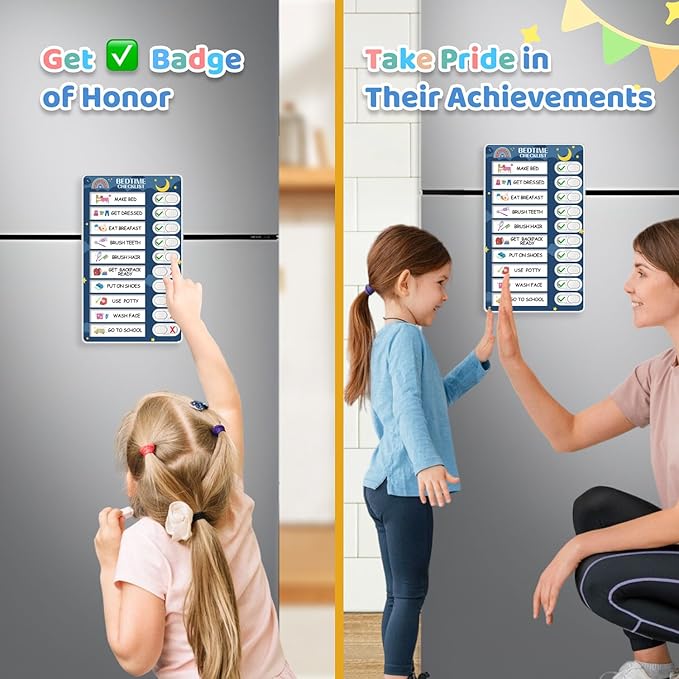 3 in 1 Bedtime/Morning/Daily Routine Chart - Image 4