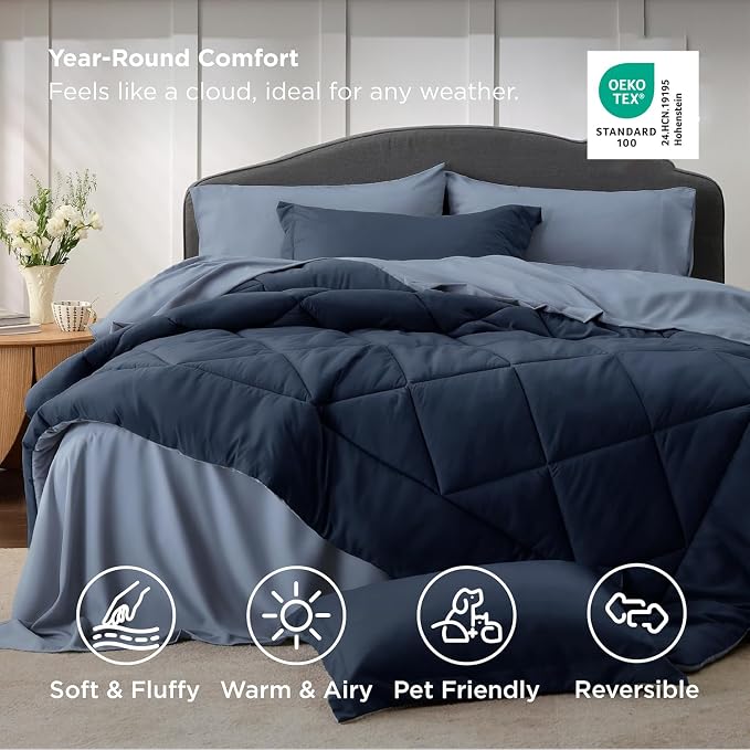 Bedsure Queen Comforter Set - Image 4
