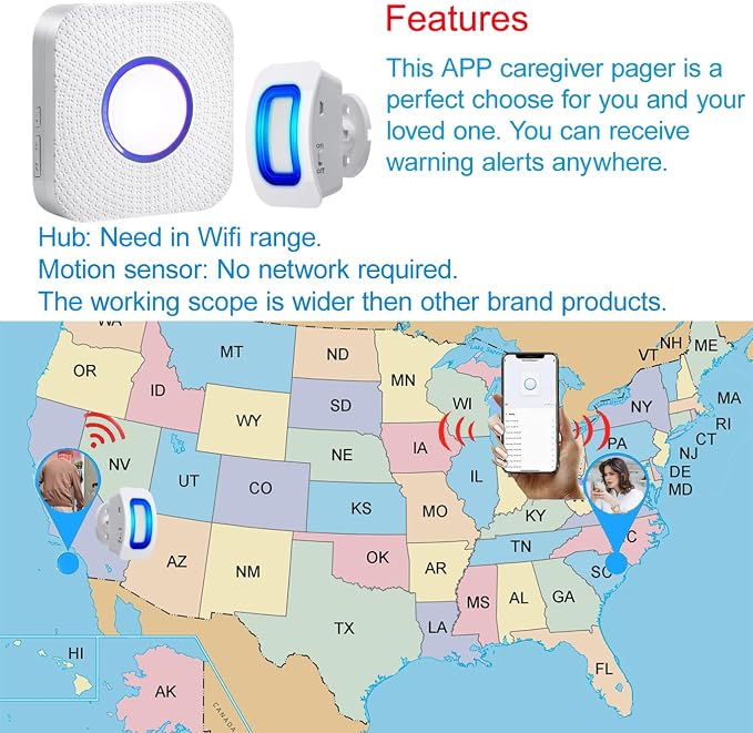 WiFi Smart Bed Sensor Alarm and Fall Prevention - Image 5