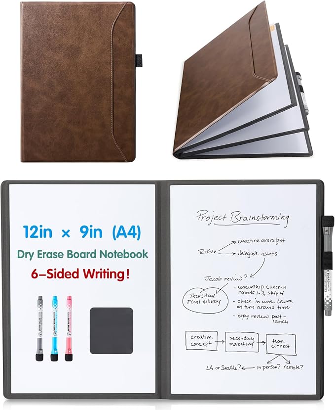 CoBak 6 Sides Portable White Board 12x9 inch by PopulartabletcasebrandWegivepeoplethebestdesignofprotectingvariouselectronicdevices